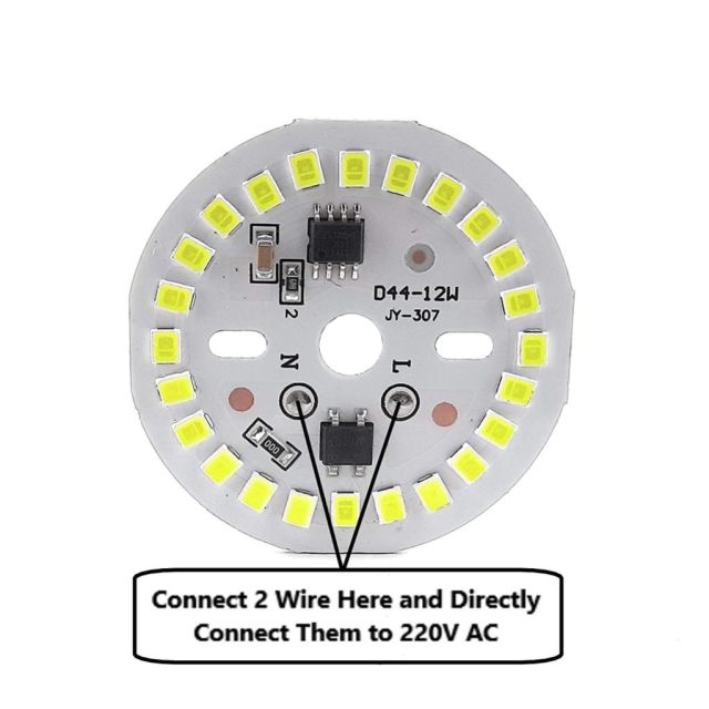 CAMCALL DOB Warm Light with Replacement Parts for LED Bulb (12 Watts)