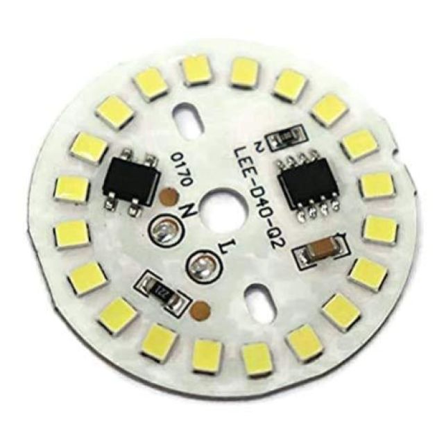 CAMCALL DOB Cool Day Light Replacement Parts for led Bulb 10 nos- (15 Watts)