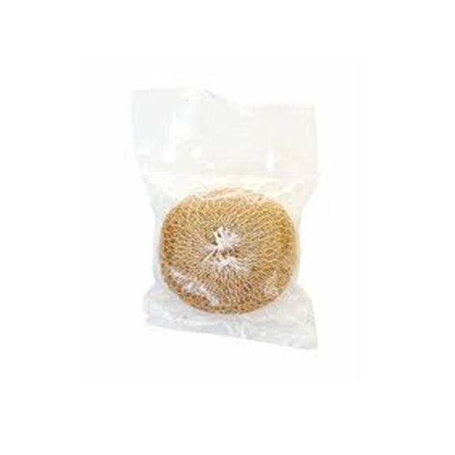 Coconut Fibre Coir Body Bath Scrubber (Beige, Standard Size)Pack of 3nos