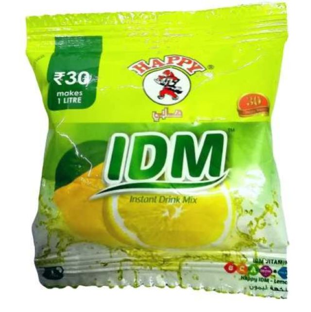 Happy IDM lemon instant drink mix pack 3nos