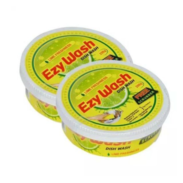 Ezywash Dishwash Round Bar Pack of 2(250x2) With free Scrubber