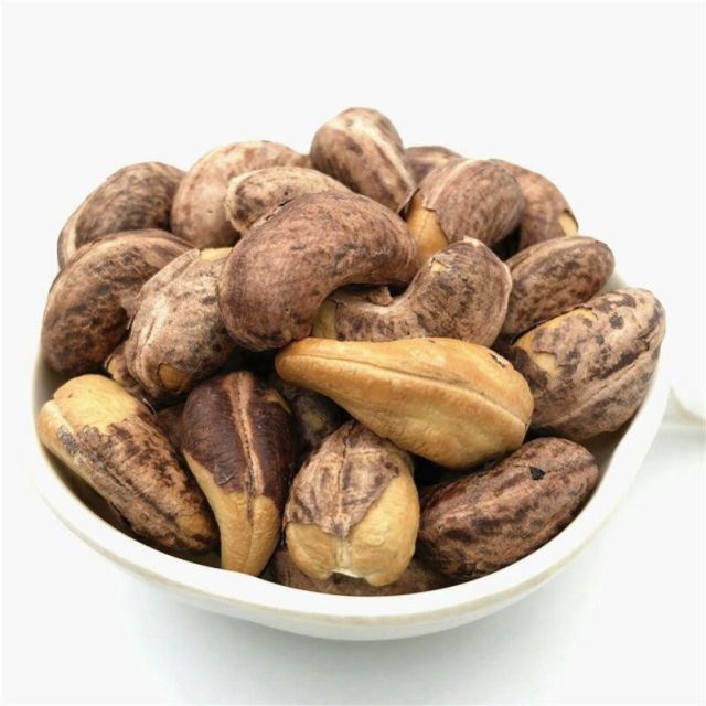 Cashew Unpeeled Borma Whole Cashew With Skin Nuts Kernels Kaju (Raw Cashew)