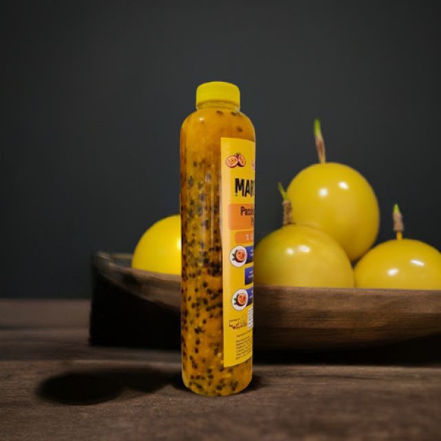 Marthas Kerala Passion Fruit Concentrate, | Passion Fruit Pulp with Seeds | Sugarless