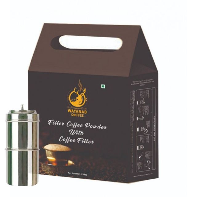 Brahmagiri Filter Coffee with stainless steel filter Combo pack