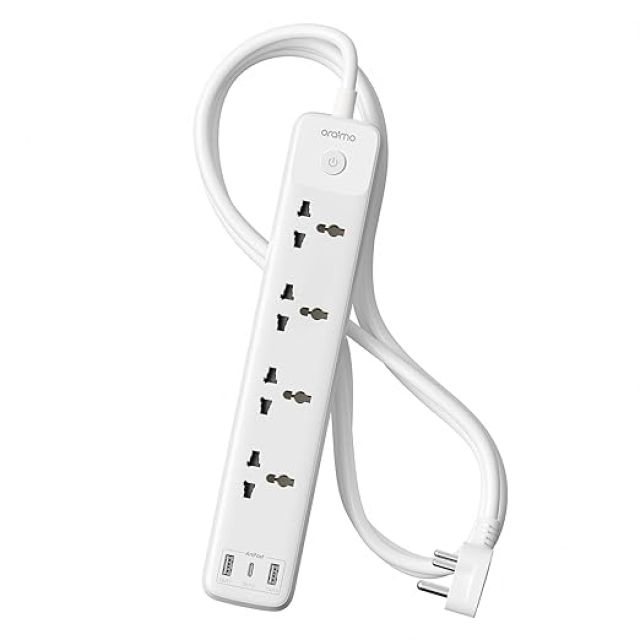 Oraimo PowerHub2 Power Strip 2500W Extension Board with USB C Ports