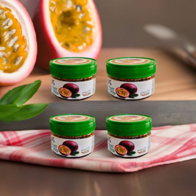 Camcall Marthas Passion Fruit Jam with Seed 50G Pack of 4 Rich source of Vitamins, Minerals