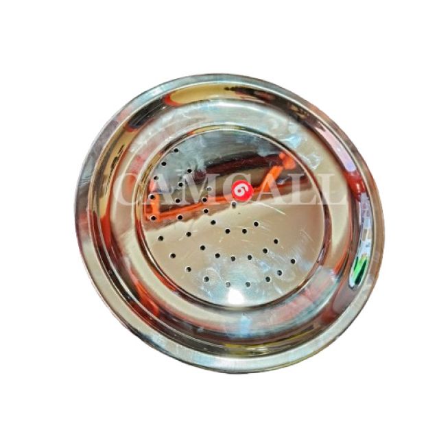 Stainless Steel lid with strainer Vadi Thattu - Filter Plate