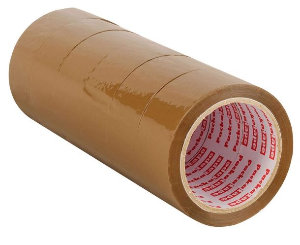 CRPL Heavy Duty Brown Tape 200 Meters Each Pack of Two-2inch Adhesive Tape