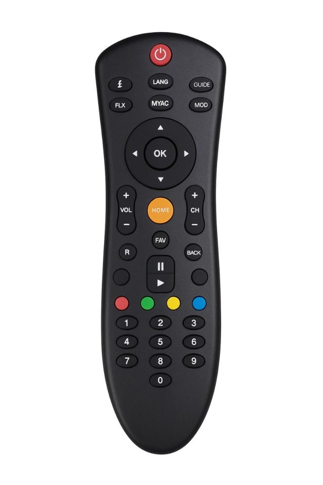 Replacement Remote Compatible with Dish TV SD/HD/HD+/4K DTH Set Top Box Remote Control